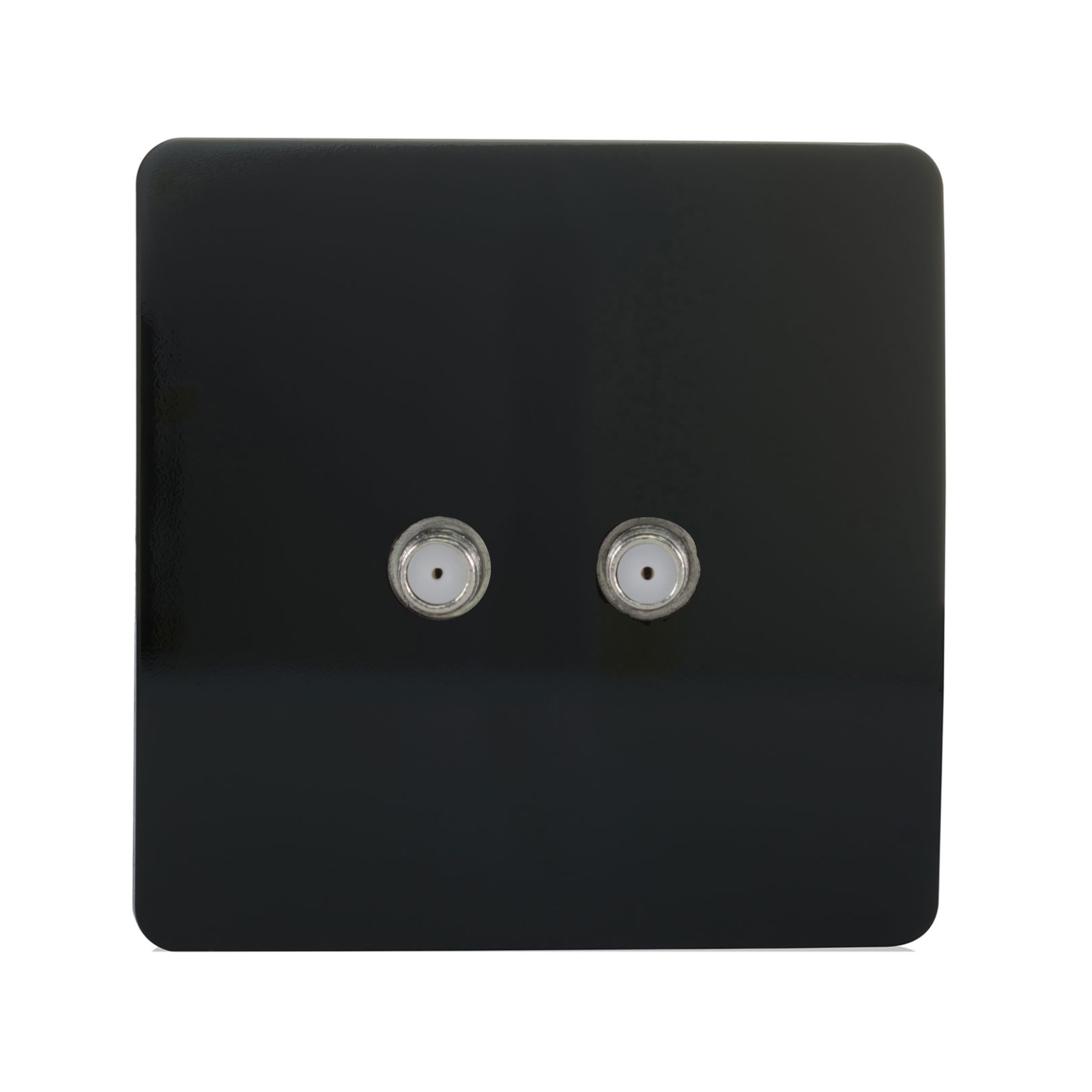 Piano Black Wiring Accessories Trendi Decorative Screwless